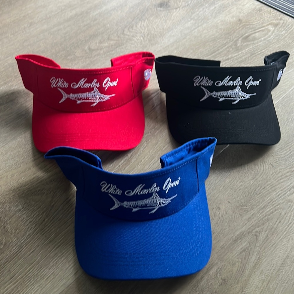 White Marlin Open Visors